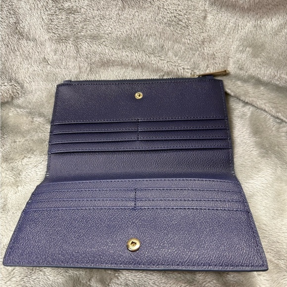 C. Wonder Blue and Green Geometric Wallet - Picture 5 of 9